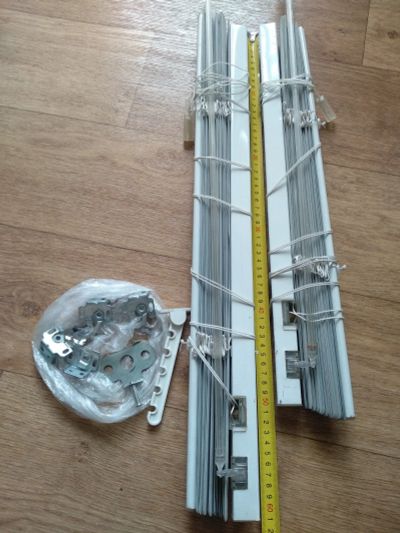 Лот: 17575135. Фото: 1. Оконные жалюзи 60*130см и 50*120см... Жалюзи