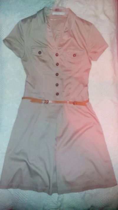 Лот: 7799606. Фото: 1. Платье Reserved в стиле милитари... Платья