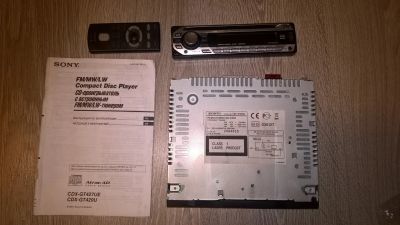 Лот: 12589254. Фото: 1. Автомагнитола SONY CDX-GT420U. Автомагнитолы