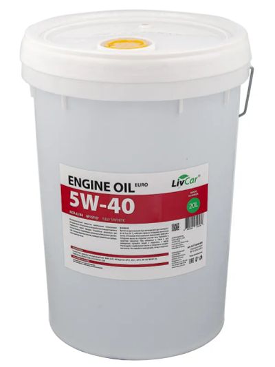 Лот: 21603867. Фото: 1. LivCar Engine Oil EURO 5W40 ACEA... Масла, жидкости