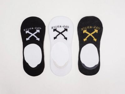 Лот: 16826566. Фото: 1. Носки короткие OFF-WHITE - 3 пар... Носки