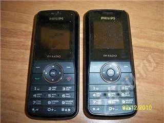 Лот: 238903. Фото: 1. Телефон PHILIPS 2 штуки. Кнопочные мобильные телефоны