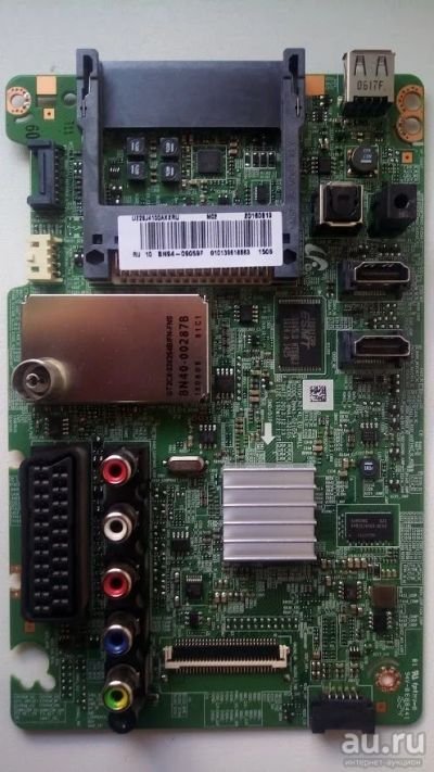 Лот: 13865456. Фото: 1. main-board BN94-09059F (BN41-02105A... Запчасти для телевизоров, видеотехники, аудиотехники