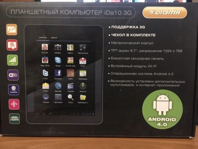 Лот: 14580658. Фото: 1. планшет digma idsd10 3g. Планшеты
