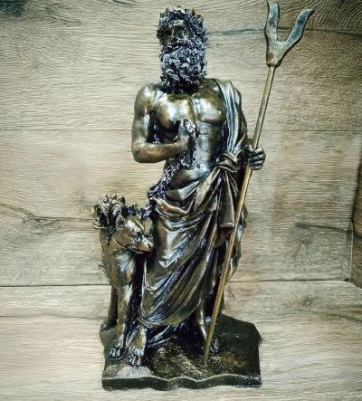 Лот: 17539627. Фото: 1. Бог Аид , статуэтка. Фигурки, статуэтки