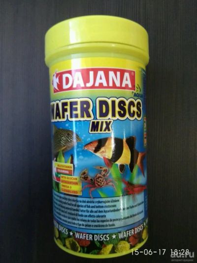 Лот: 9846146. Фото: 1. Корм для рыб Dajana Wafer discs... Корма