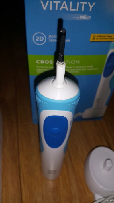 Лот: 15036238. Фото: 1. Oral B Vitality Braun. Электрические зубные щетки и ирригаторы