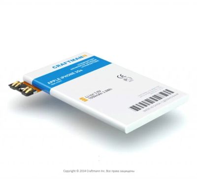 Лот: 4195077. Фото: 1. Аккумулятор Craftmann Apple iPhone... Аккумуляторы