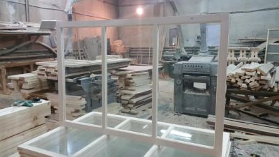 Лот: 7842531. Фото: 1. Верандная рама со стеклом 1500... Окна, балконы