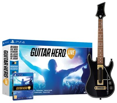 Лот: 9031868. Фото: 1. Guitar Hero Live (игра+гитара-контроллер... Игры для консолей