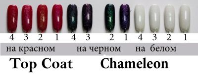 Лот: 7702188. Фото: 1. Top Bluesky Chameleon. Лак для ногтей