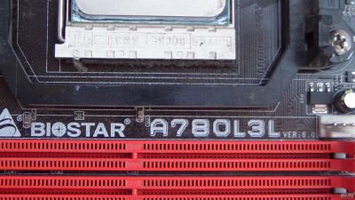 Лот: 16447880. Фото: 1. Материнская плата A780L-3L ver... Материнские платы