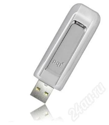 Лот: 673801. Фото: 1. серебряная флэшка 8 гигов. USB-флеш карты
