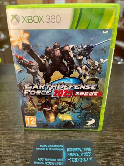 Лот: 18680135. Фото: 1. Earth Defense Force 2025 . Лицензионный... Игры для консолей