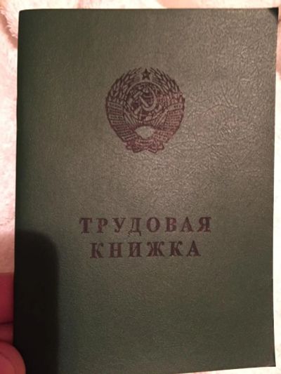 Лот: 5962391. Фото: 1. Трудовая книжка АТ-Х (2003 года... Записные книжки, ежедневники, блокноты