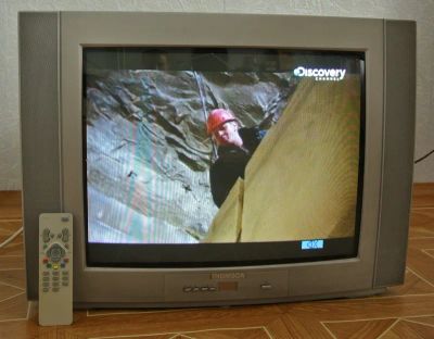 Лот: 3682486. Фото: 1. Телевизор Thomson 52 см с пультом... Телевизоры