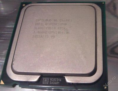 Лот: 2103631. Фото: 1. Intel Pentium E6600 Wolfdale... Процессоры