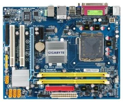 Лот: 958011. Фото: 1. мать GIGABYTE на 775. Материнские платы