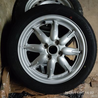 Лот: 18303071. Фото: 1. Bridgestone Ecopia ep150 165 55... Шины
