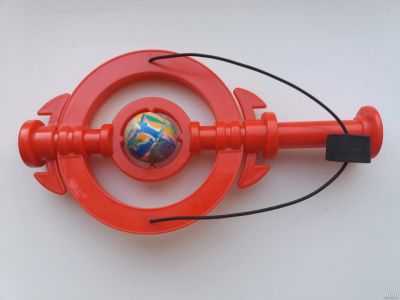 Лот: 14030003. Фото: 1. Рогатка игрушка с мячом. Развивающие