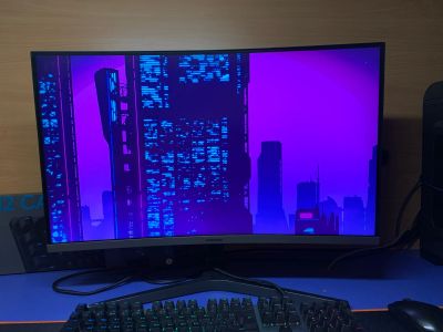 Лот: 20733040. Фото: 1. Изогнутый Монитор Samsung CR50. ЖК-мониторы
