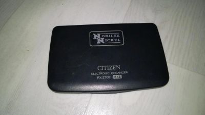 Лот: 7281427. Фото: 1. Записная книжка Citizen RX-2700... Электронные книги