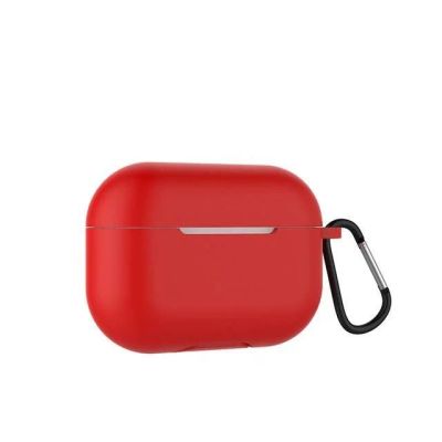 Лот: 16775732. Фото: 1. Чехол AirPods Pro cиликон с карабином... Чехлы, бамперы