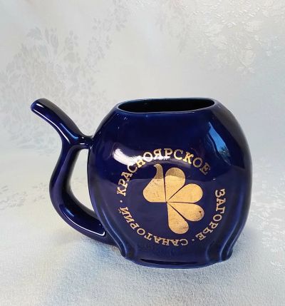 Лот: 25887084. Фото: 1. Бюветница с логотипом "Красноярское... Кружки, стаканы, бокалы