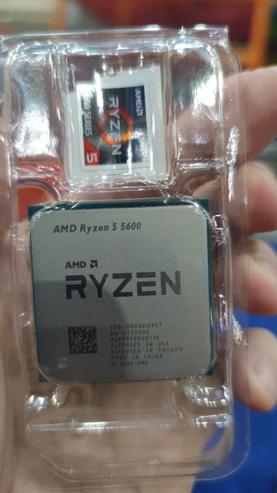 Лот: 19679508. Фото: 1. Ryzen 5 5600. Процессоры