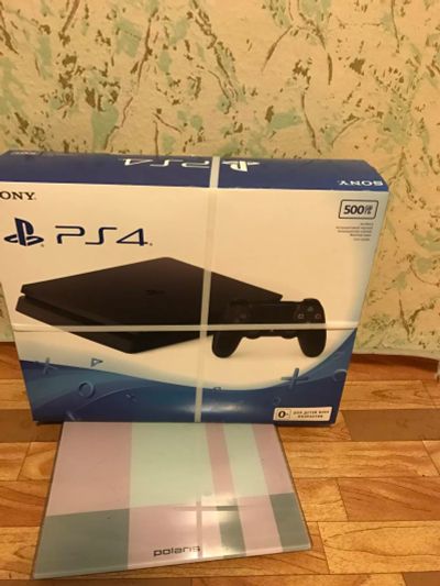 Лот: 8831626. Фото: 1. Sony PS4 slim 500 гб новая запечатанная. Игровые приставки, консоли