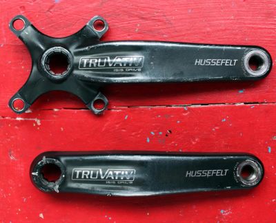 Лот: 10235977. Фото: 1. Шатуны Truvativ Hussefelt 175mm... Запчасти