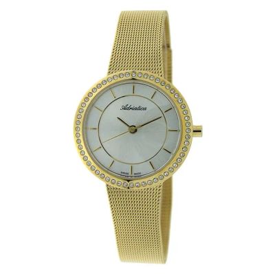 Лот: 23828539. Фото: 1. Женские часы ADRIATICA Zirconia... Оригинальные наручные часы