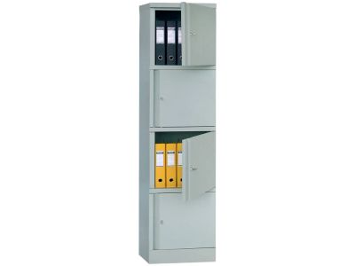 Лот: 6404937. Фото: 1. Шкаф металлический АМ 1845/4... Металлическая мебель
