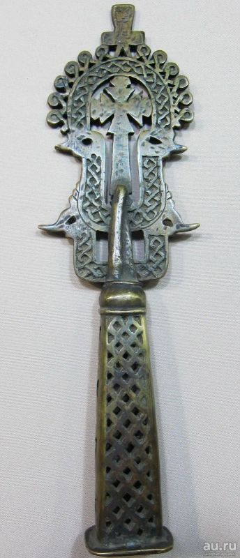 Лот: 17461249. Фото: 1. Выносной крест эфиопской коптской... Предметы интерьера и быта