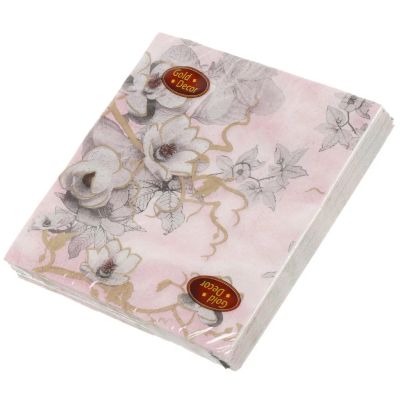 Лот: 25007394. Фото: 1. Салфетки бумажные Gold Decor... Средства личной гигиены 