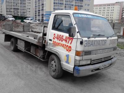 Лот: 8510542. Фото: 1. Продам эвакуатор Isuzu Elf сдвижная... Грузовики, автобусы, спецтехника