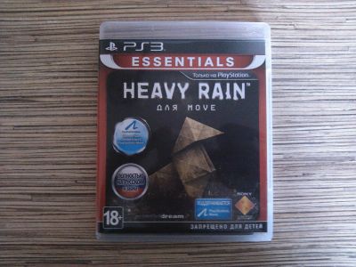 Лот: 5376822. Фото: 1. Heavy Rain для move. Игры для консолей
