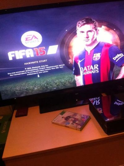 Лот: 6553730. Фото: 1. Fifa 15 xbox 360. Игры для консолей