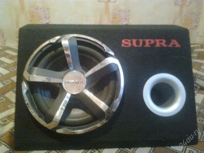 Лот: 2123019. Фото: 1. Продам Сабвуфер SUPRA обмен на... Сабвуферы