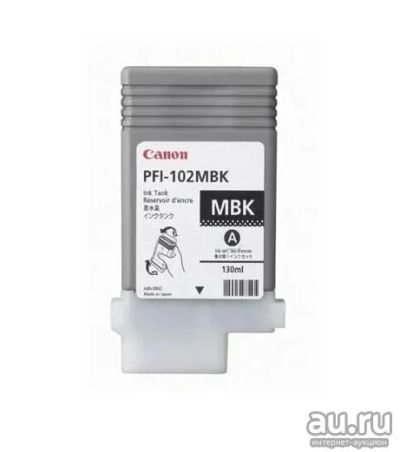 Лот: 17238246. Фото: 1. Картридж Canon PFI-102MBK (Matte... Картриджи, расходные материалы