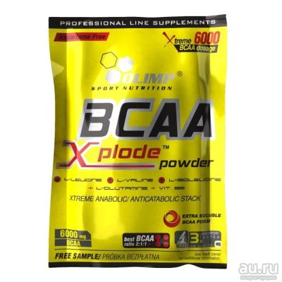 Лот: 8295042. Фото: 1. УцЕНКА OLIMP BCAA Xplode 1кг Вкус... Спортивное питание, витамины