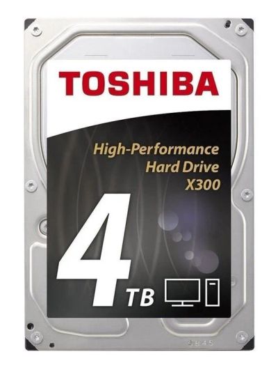 Лот: 17589097. Фото: 1. Жесткий диск Toshiba X300, 4 TB. Жёсткие диски (HDD)