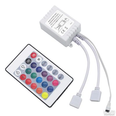 Лот: 13355180. Фото: 1. Контроллер RGB светодиодных лент... Комплектующие