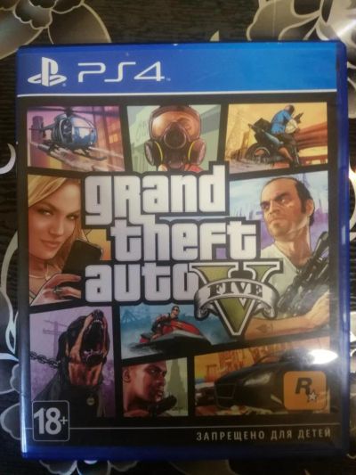 Лот: 10593331. Фото: 1. GTA 5 ps 4. Игры для консолей