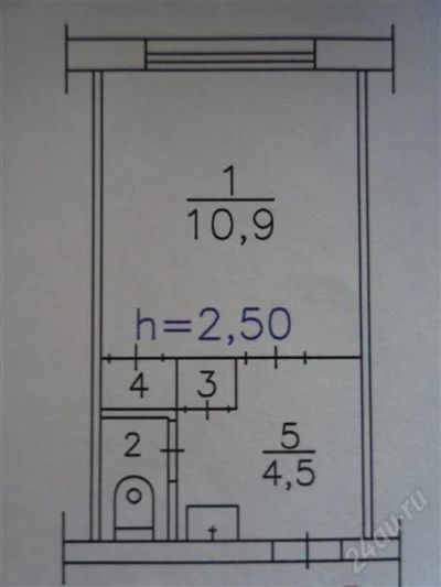 Лот: 1193636. Фото: 1. Продам гостинку. Квартиры, студии