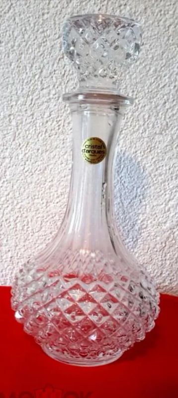 Лот: 25006620. Фото: 1. Графин "Cristal d'Arques",хрусталь... Предметы интерьера и быта