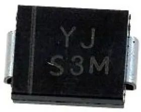 Лот: 19927003. Фото: 1. диод smd s3m s3mb 3а 1000в (k17... Диоды и тиристоры