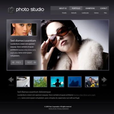 Лот: 4014296. Фото: 1. Сайт для фотографа, портфолио... Доменные имена, сайты
