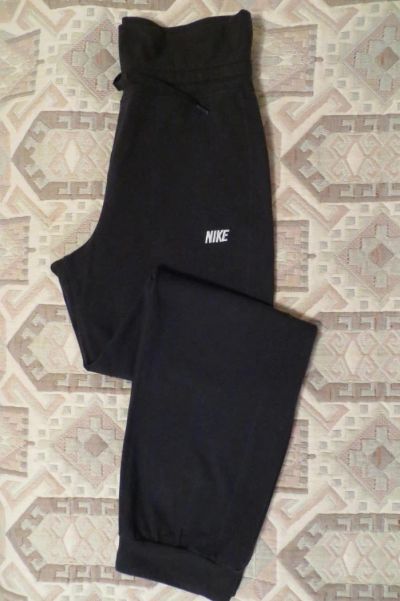 Лот: 4867881. Фото: 1. брюки спортивные nike, х/б трикотаж. Спортивные брюки, штаны