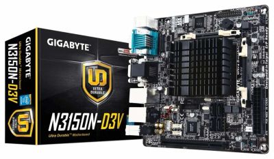 Лот: 17354335. Фото: 1. Материнская плата Gigabyte N3150N-D3V... Материнские платы
